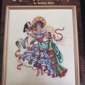 Cross stitch pattern South American Angel by Barbara Baatz
